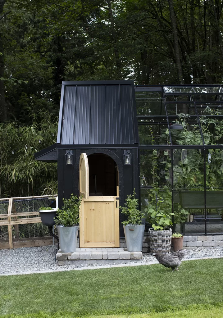 Gable Attached Greenhouses