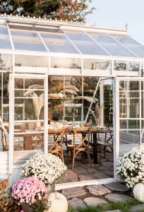Greenhouse Dining Space
