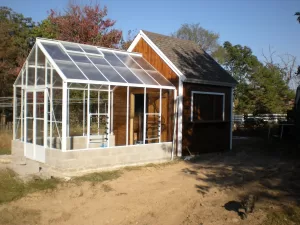 Attached Greenhouse