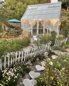 glass greenhouse