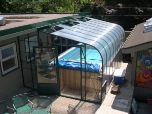 Custom Lean-To Greenhouse Single Glass Twinwall Polycarbonate