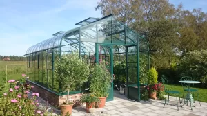Pacific 12x18 Single Glass Greenhouse