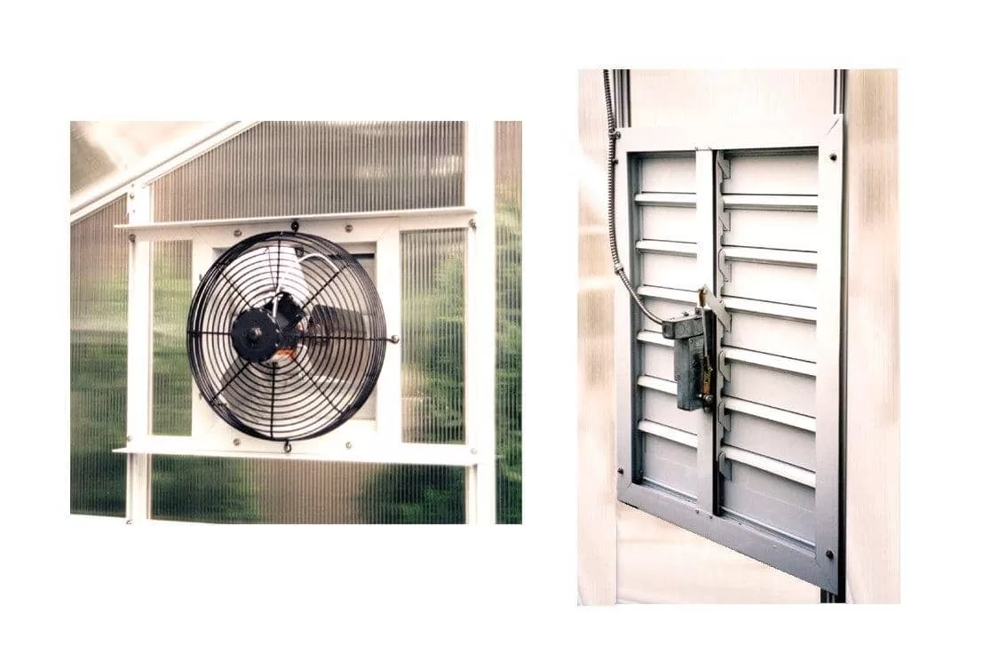 10” Greenhouse Exhaust Fan Package BC Greenhouses