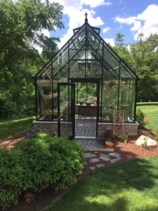 Cape Cod 12x16 Single Glass Greenhouse