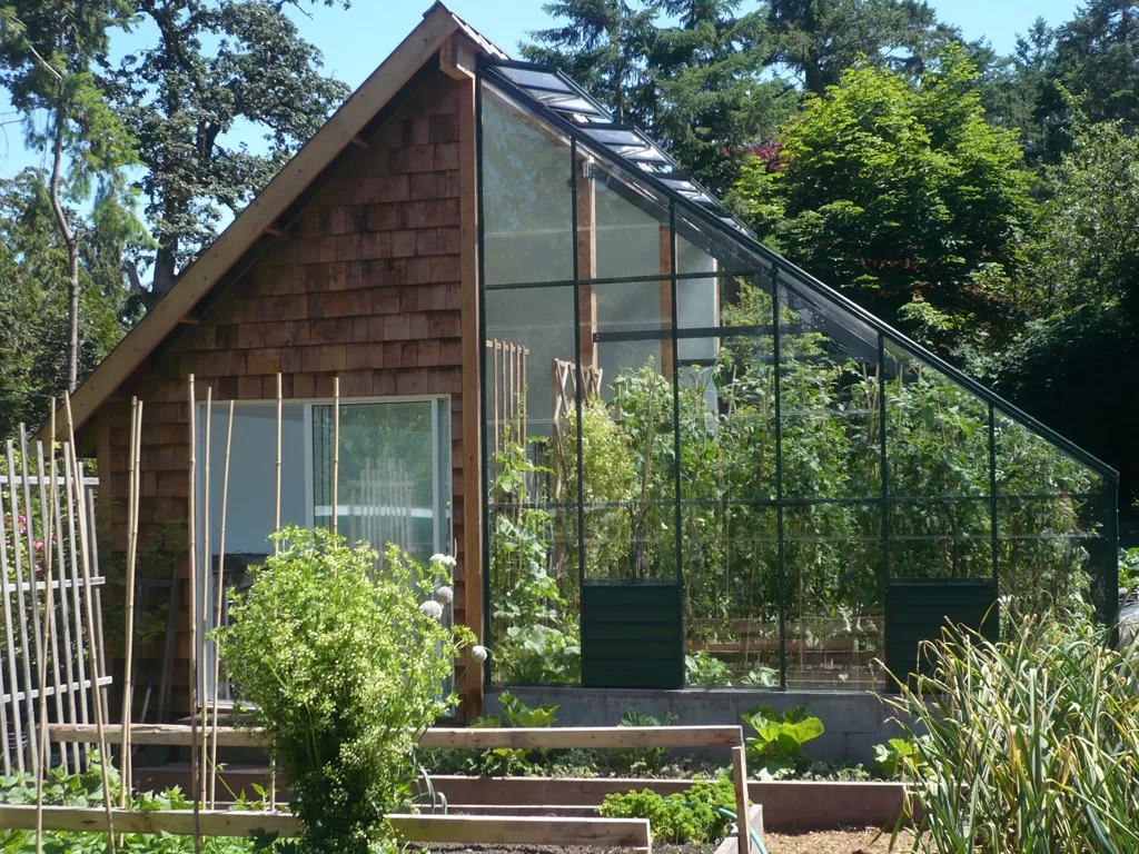 Lean To Glass Greenhouse