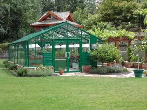 Traditional 20x30 Double Glass Greenhouse