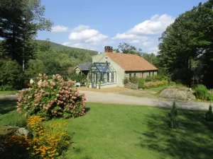 Gable Attached Backyard Greenhouse