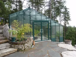 Custom Commercial Double Glass Greenhouse