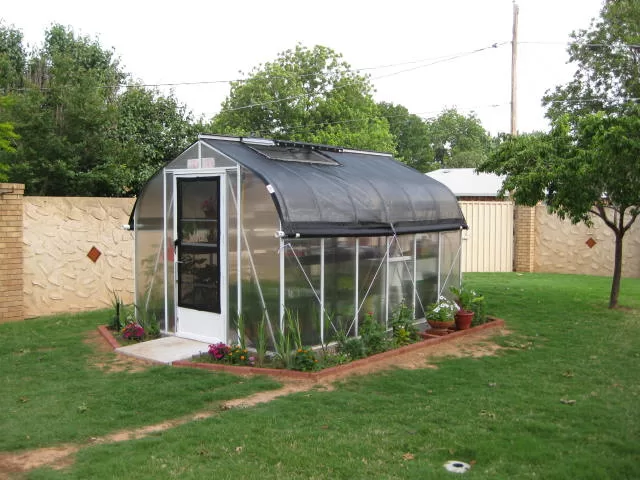 Pacific 8x12 Twinwall Polycarbonate Greenhouse
