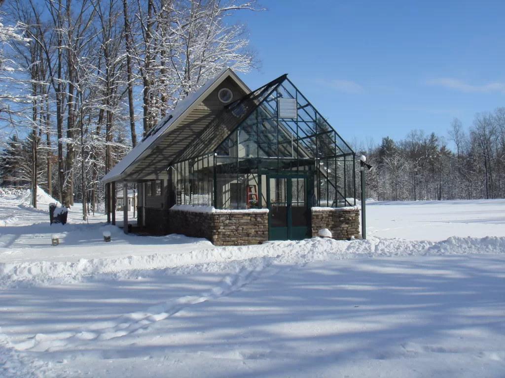 Cape Cod 14x20 Greenhouse Single Glass Gable-Attached